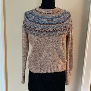 Susina fair isles knit sweater